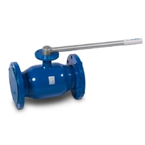 Кран шаровой стандартнопроходной 284 с фланцем для установки привода dn400